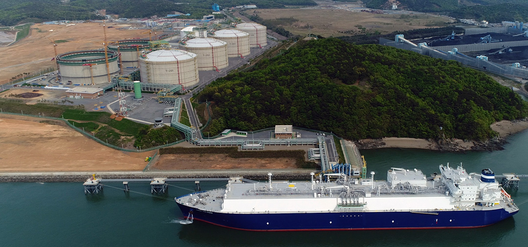 보령 LNG Terminal Phase 1 대표 이미지